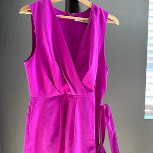 Fuschia Hot pink Do + Be Romper